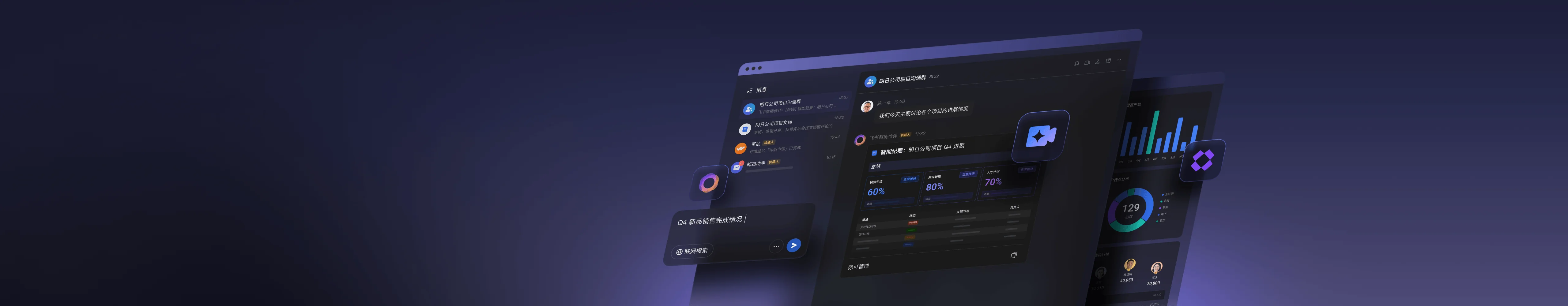 MentalOS sales console and analytics banner